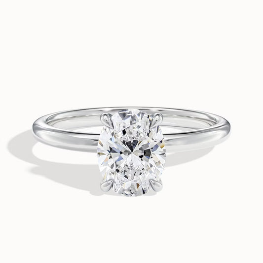 Eternity Embrace Engagement Ring (Oval)