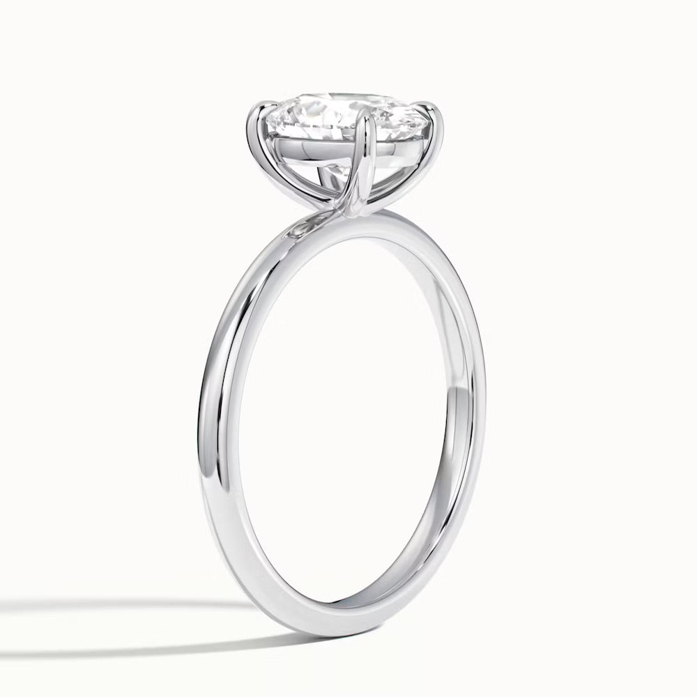 Eternity Embrace Engagement Ring (Oval)