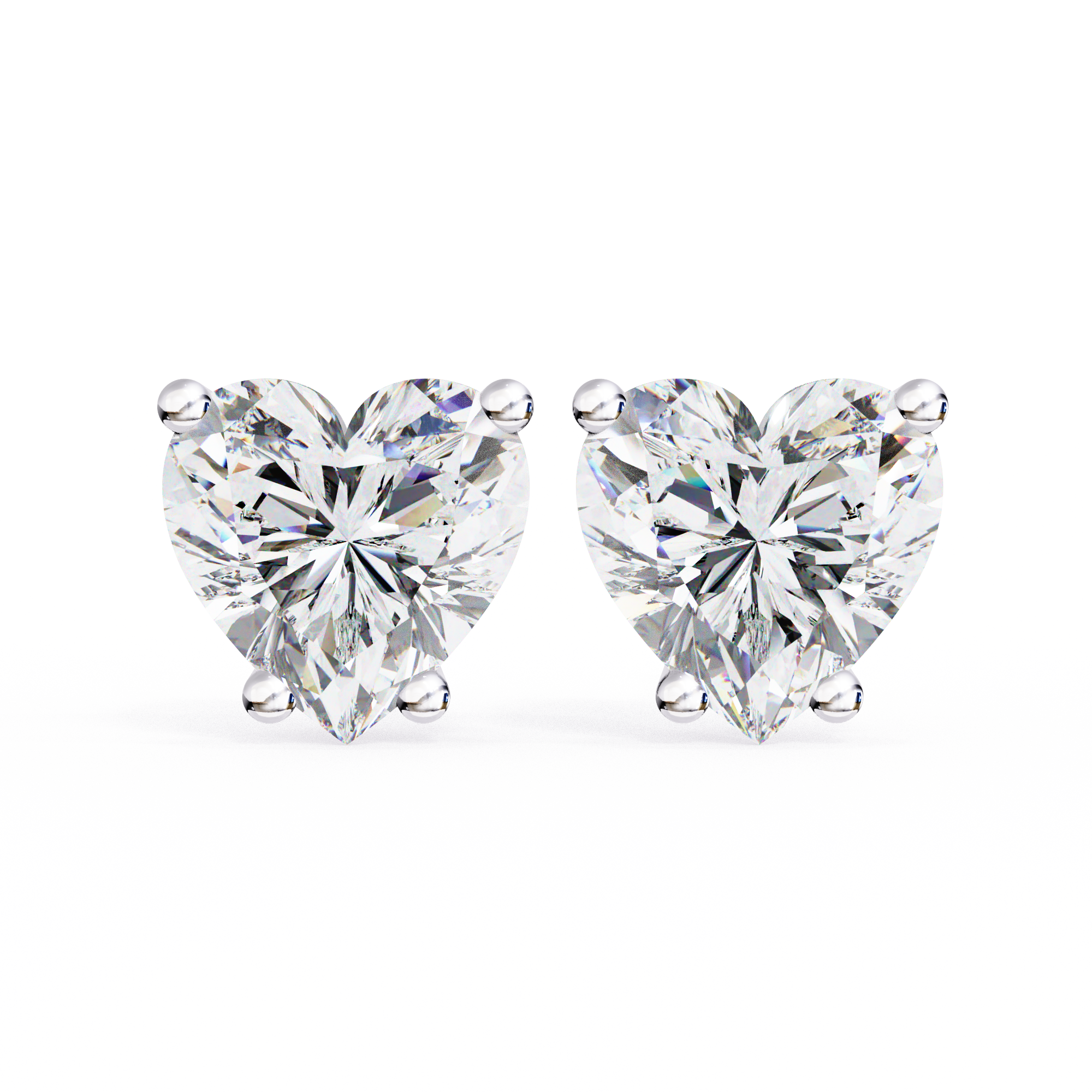 Stellar Luxe Earrings (Heart)