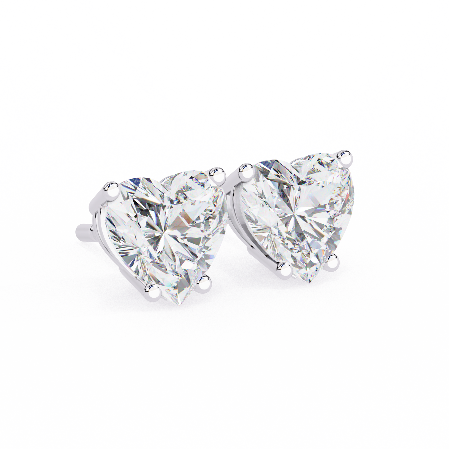 Stellar Luxe Earrings (Heart)