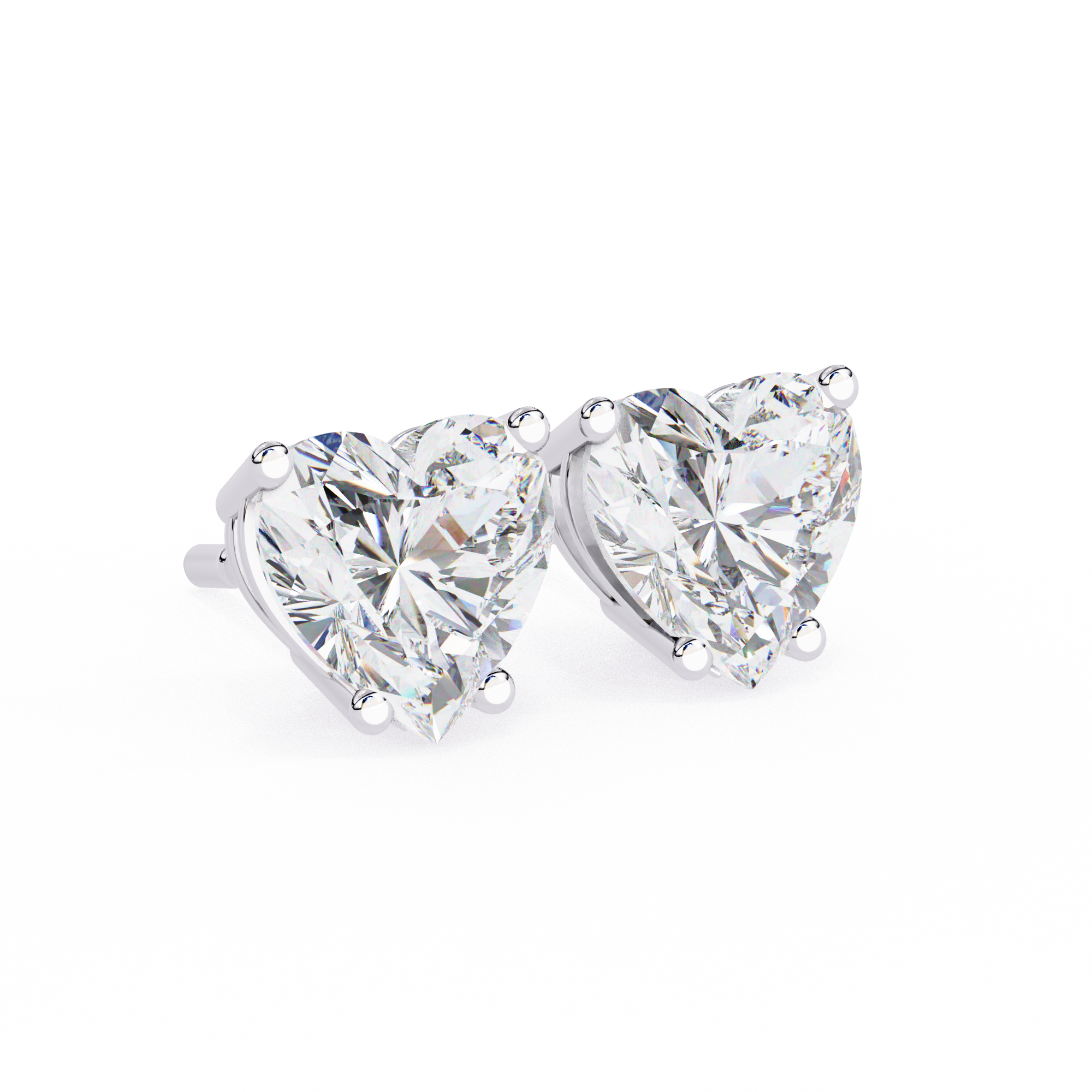 Stellar Luxe Earrings (Heart)