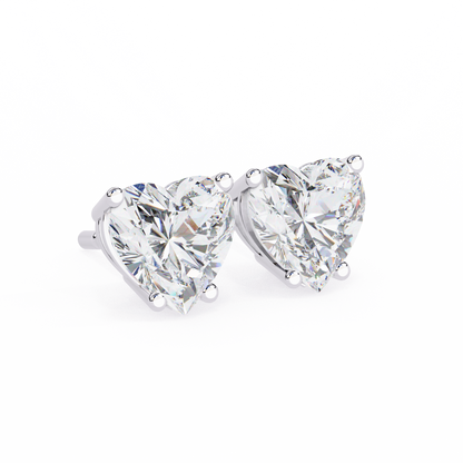 Stellar Luxe Earrings (Heart)