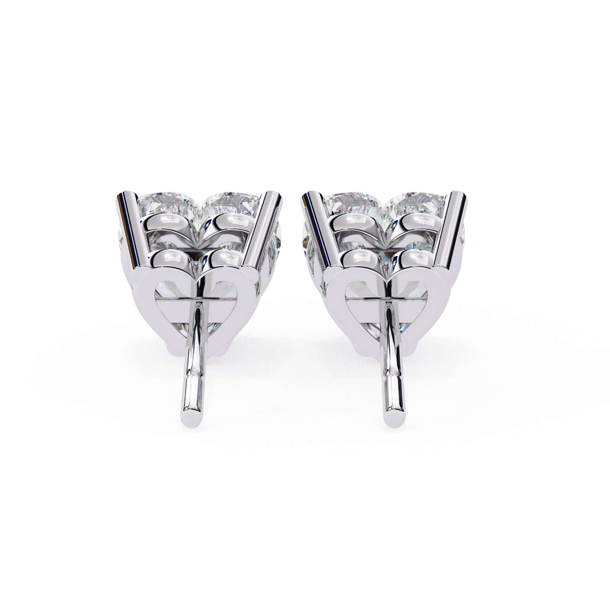 Stellar Luxe Earrings (Heart)