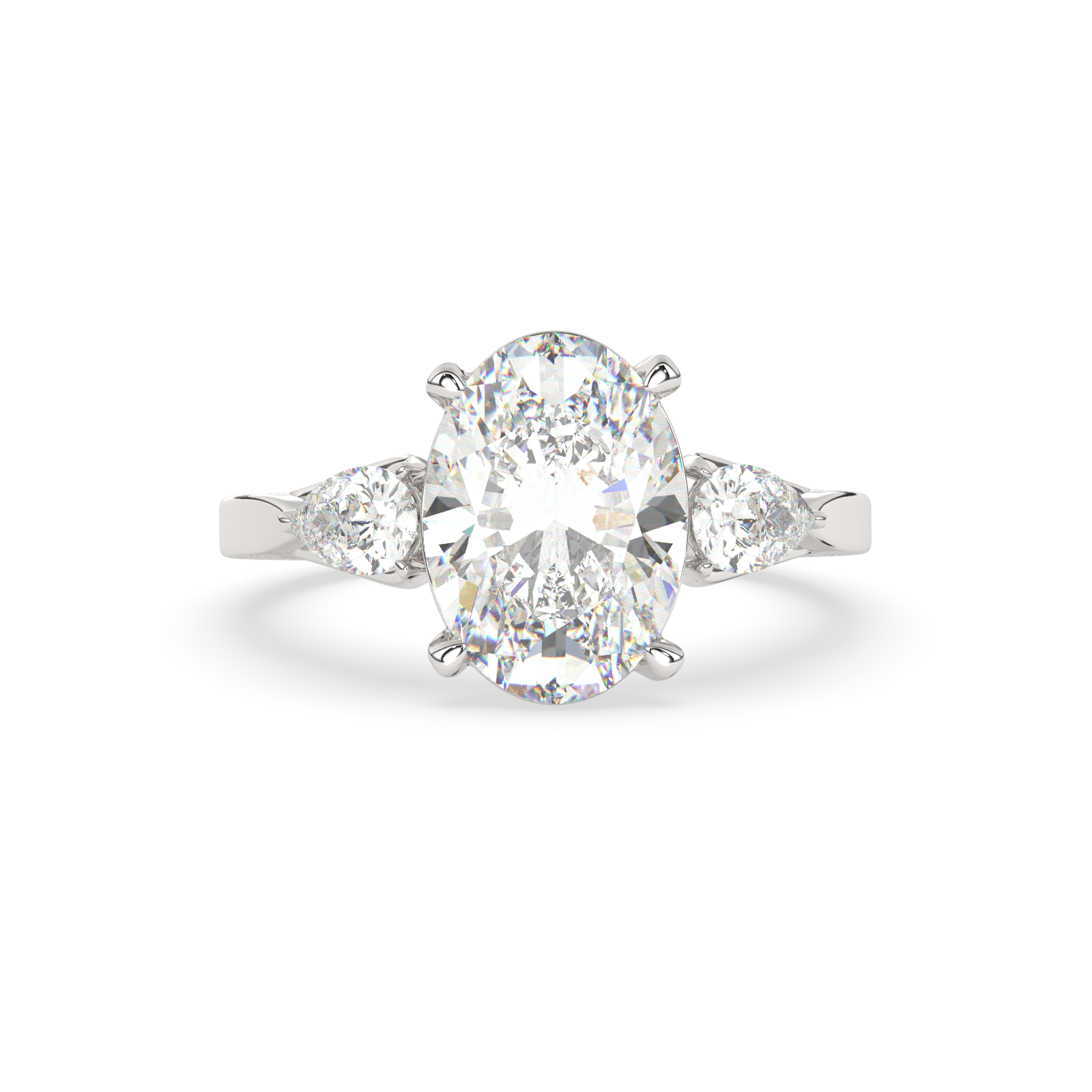 The Oval Trellis Ring