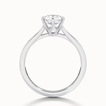 Timeless Grace Engagement Ring (Round)