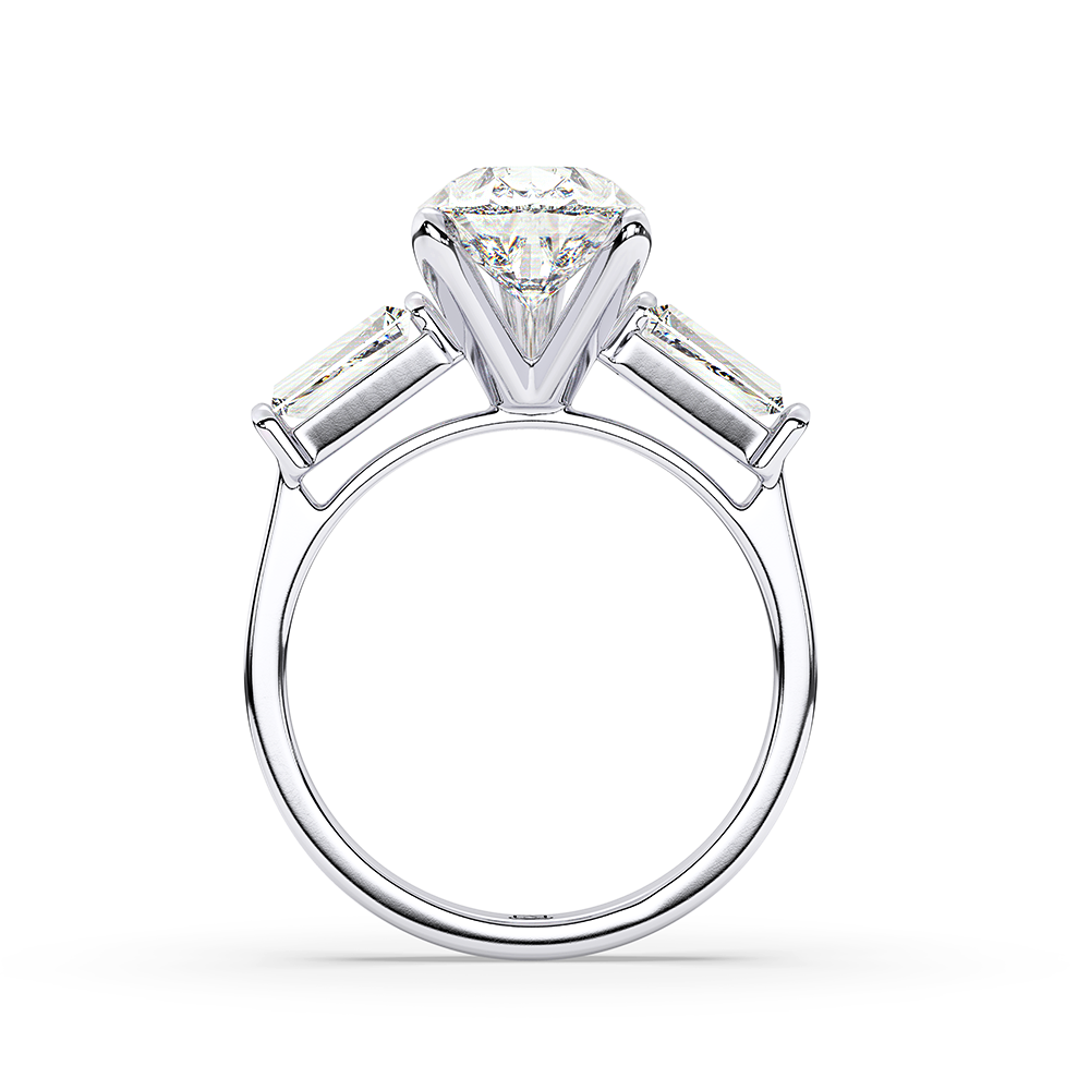 Pristine Pear Engagement Ring