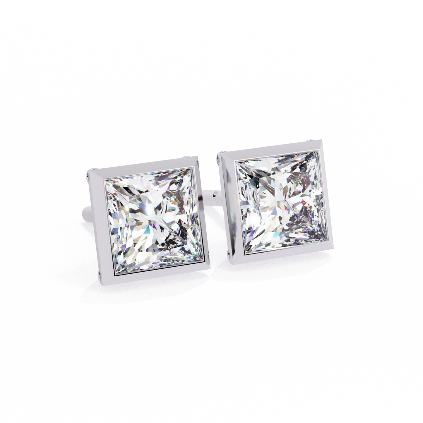 Stellar Luxe Earrings (Princess- Close)