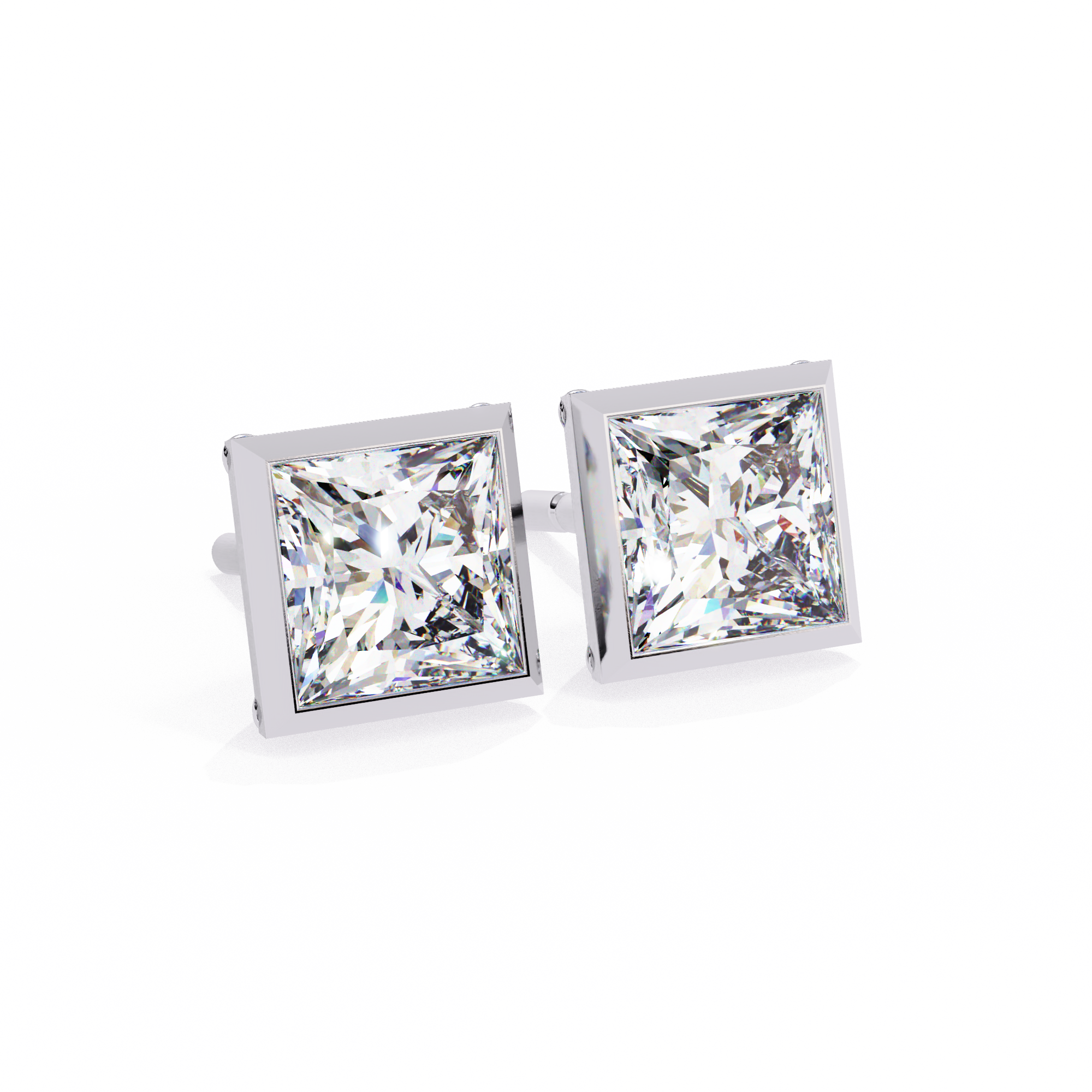 Stellar Luxe Earrings (Princess- Close)