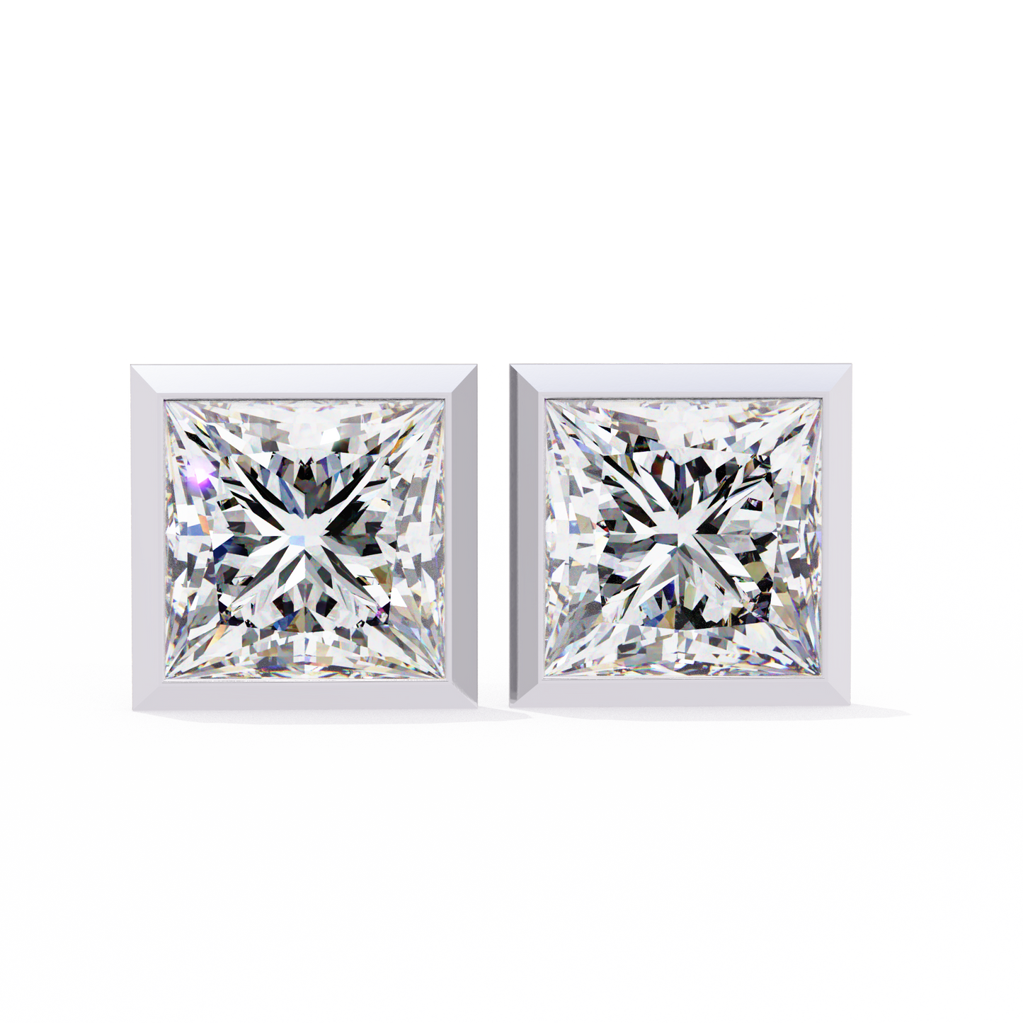 Stellar Luxe Earrings (Princess- Close)