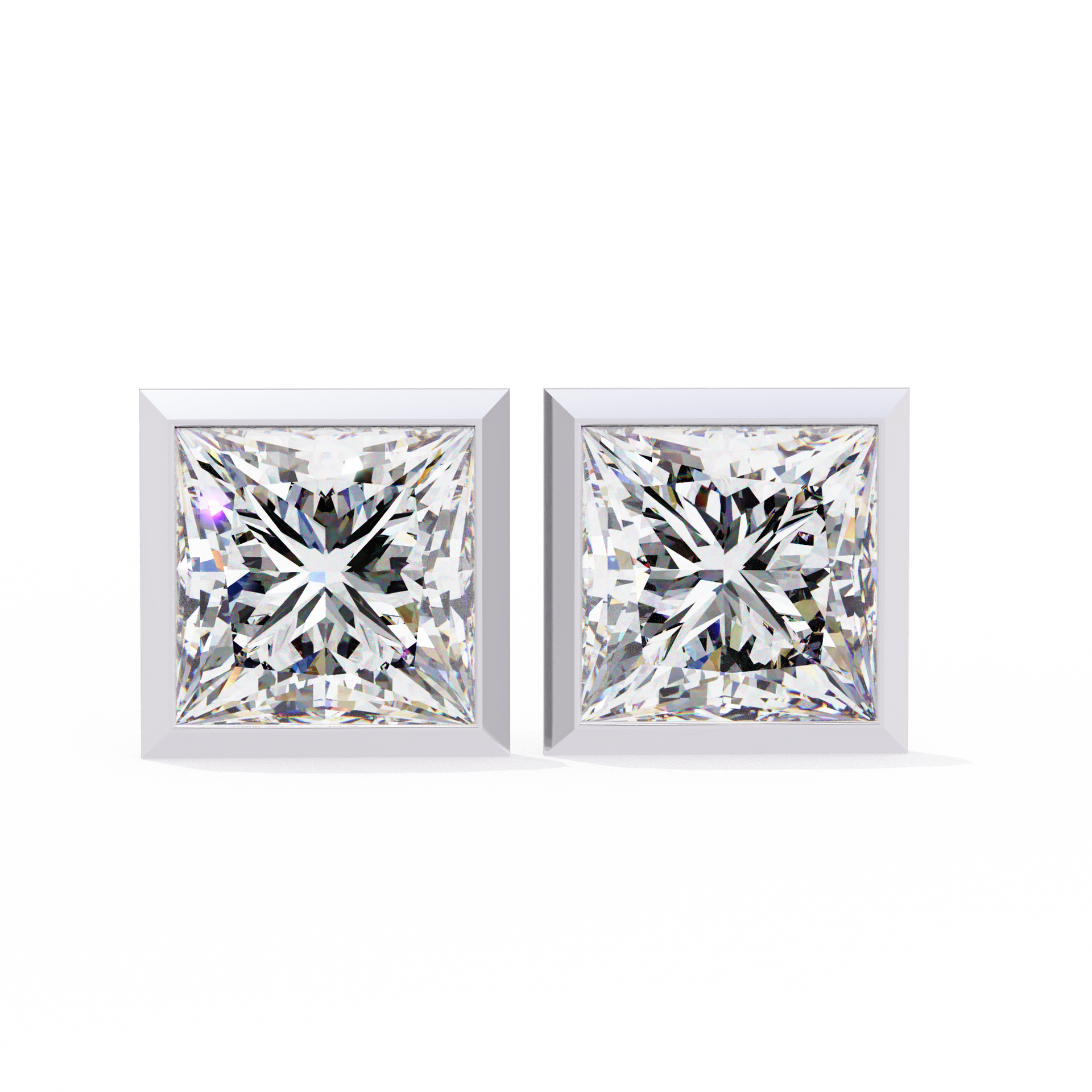 Stellar Luxe Earrings (Princess- Close)