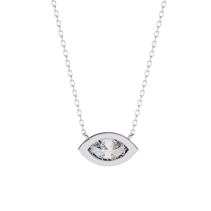 Brilliance Charm Pendant (Marquise Bezel)