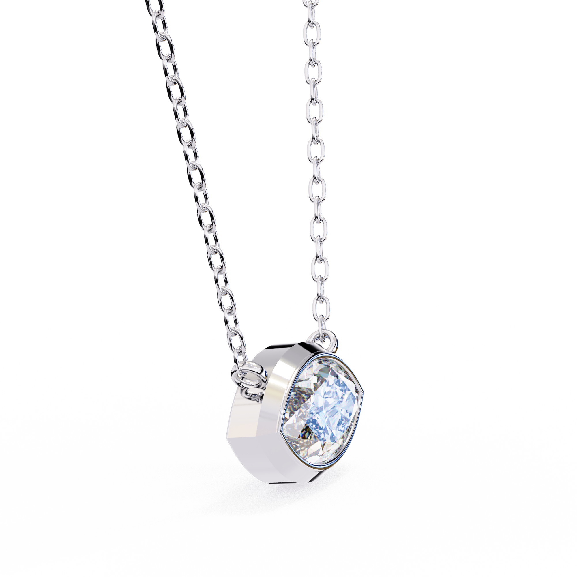 Brilliance Charm Pendant (Marquise Bezel)