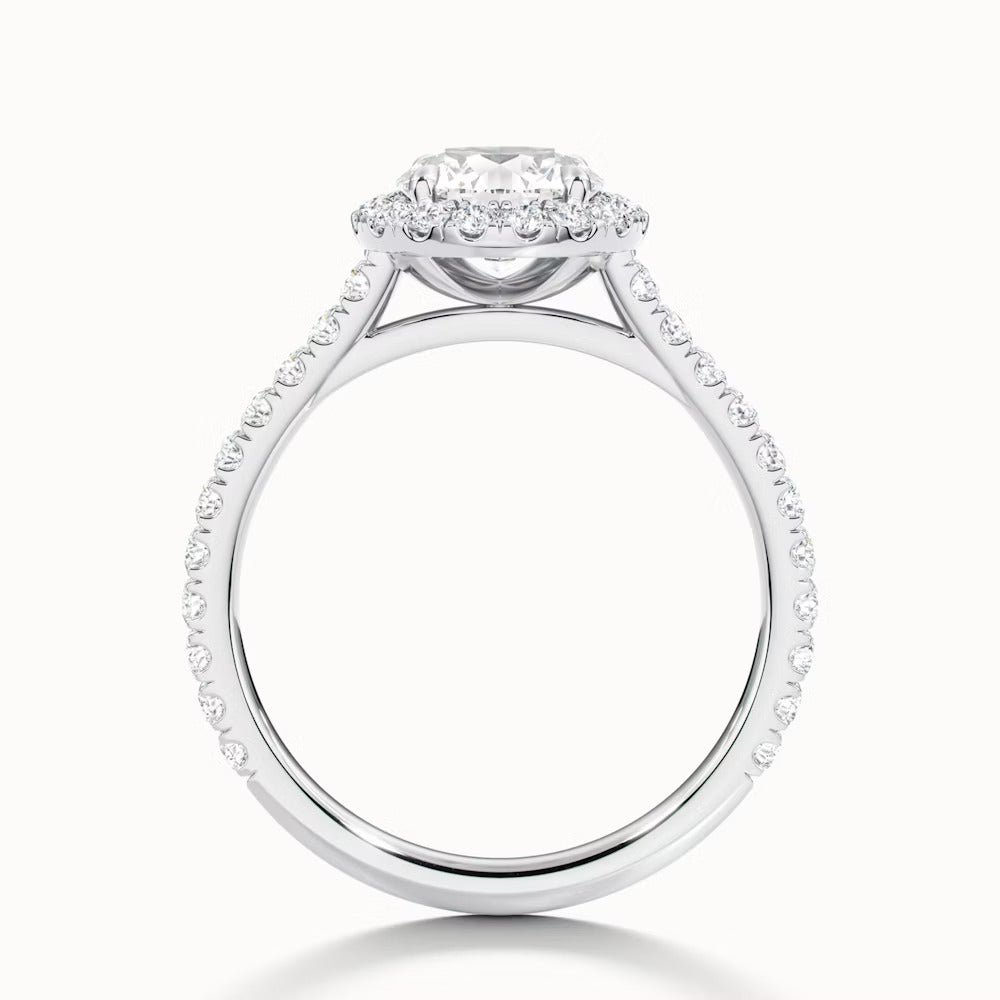 Timeless Grace Ring (Round Halo)