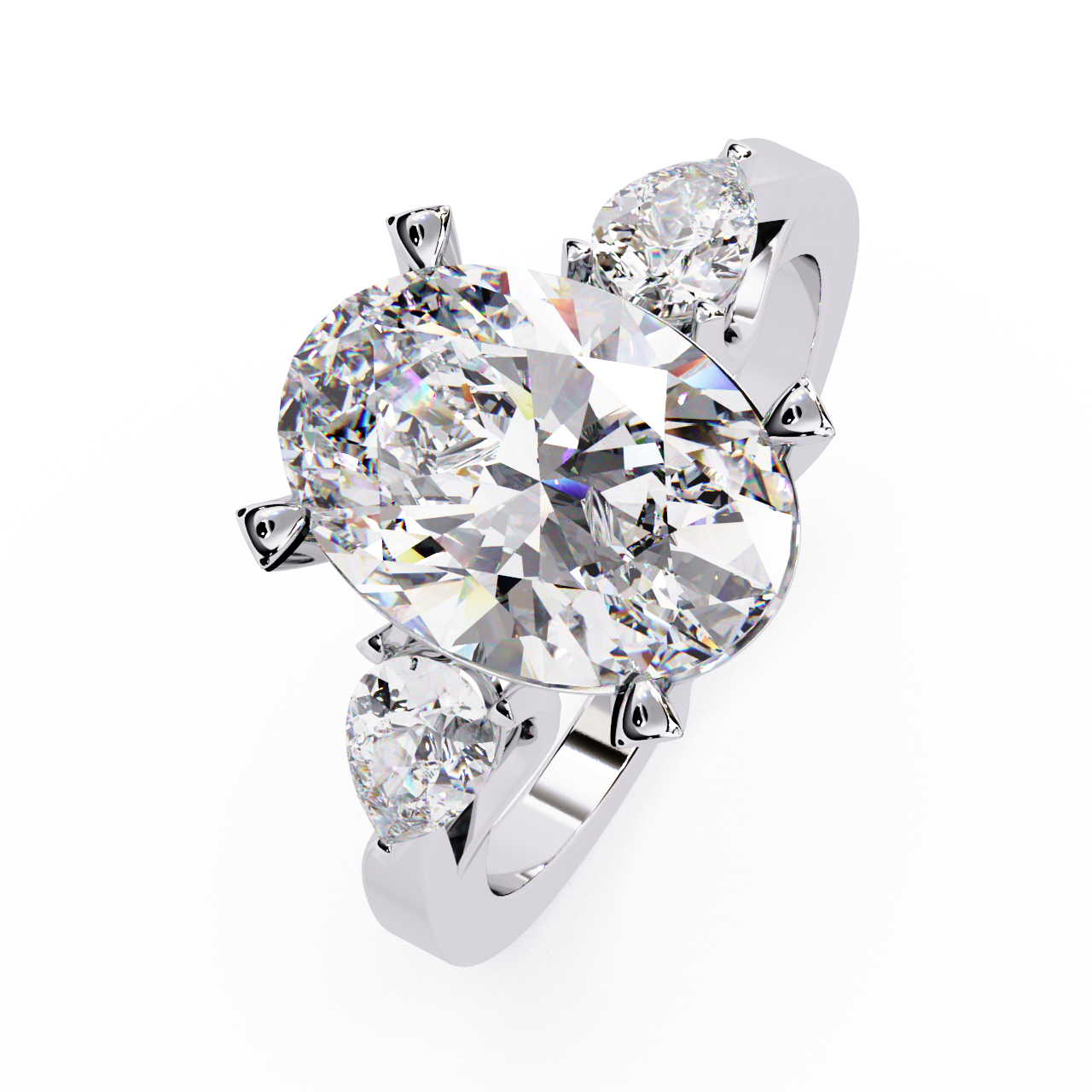 The Oval Trellis Ring