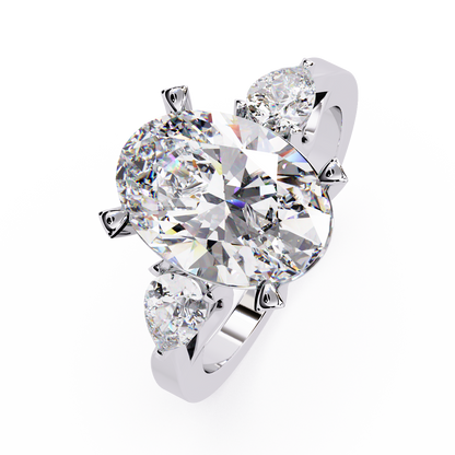 The Oval Trellis Ring