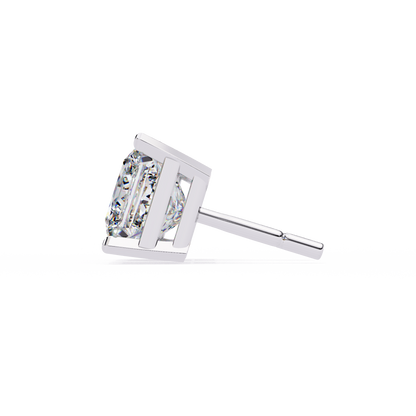 Stellar Luxe Earrings (Princess Cut)