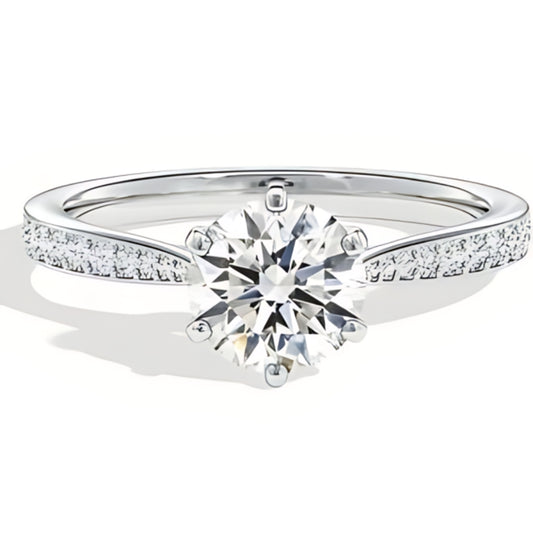 Timeless Grace Engagement Ring (Pave)