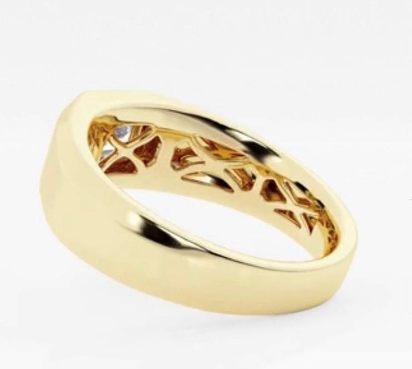 Stellar Elegance Men’s Ring