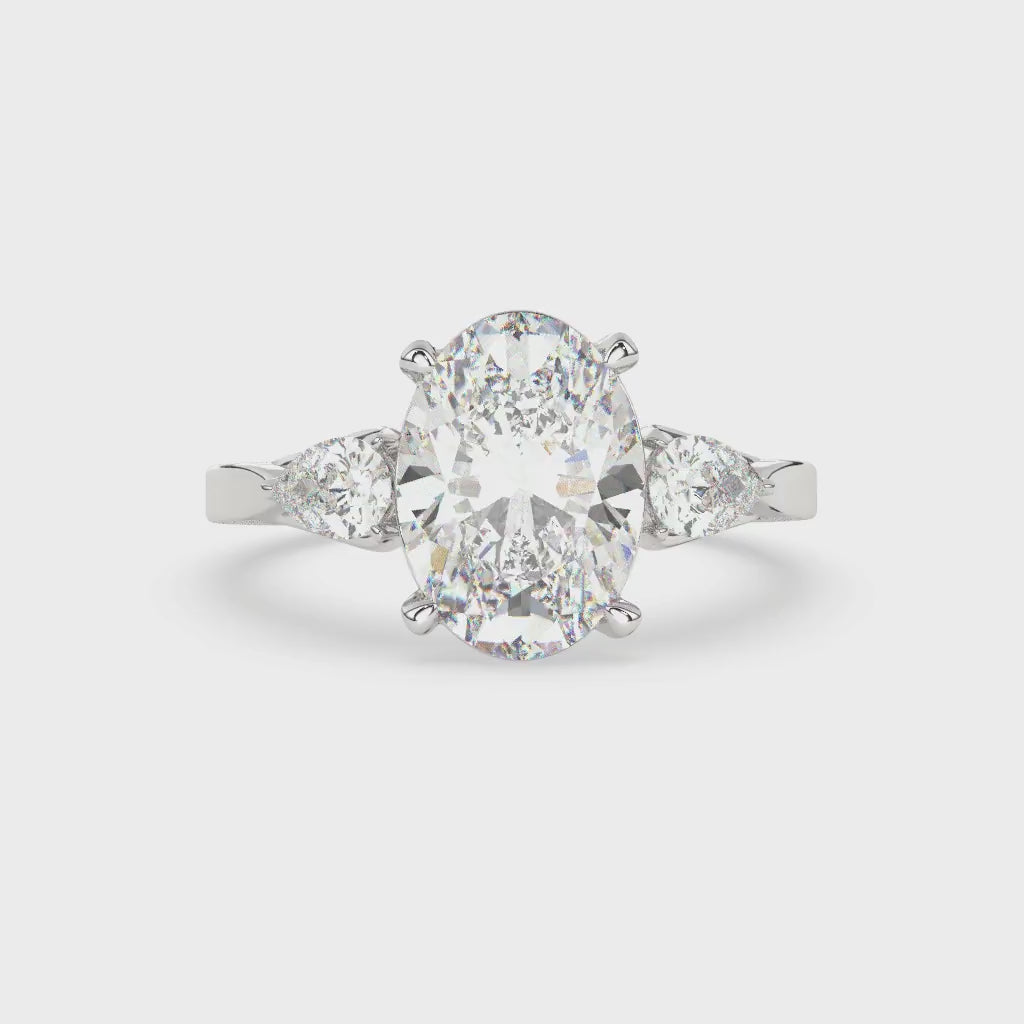 The Oval Trellis Ring